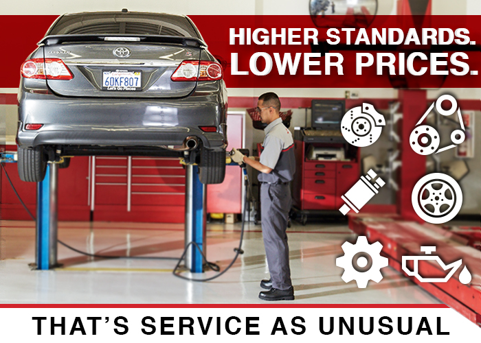 Higher Standards. Lower Prices.That’s Service As Unusual at Toyota of Tampa Bay