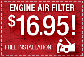 Engine Air Filter $16.95 at Toyota of Tampa Bay