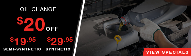 everyday low price oil change $29.95 semi-synthetic $39.95 synthetic