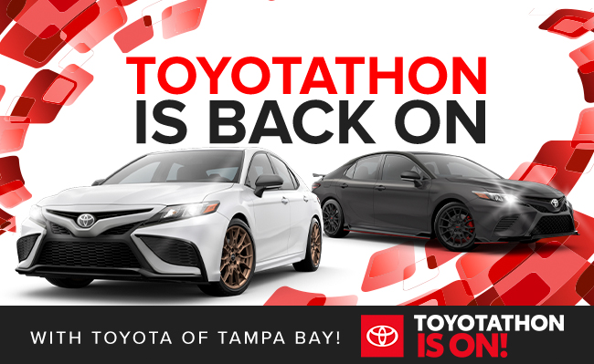 Toyotathon is back on at Toyota of Tampa Bay