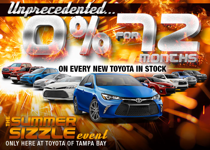 The Summer Sizzle Event At Toyota of Tampa Bay