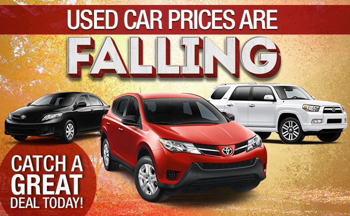 Used Car Prices Are Falling!