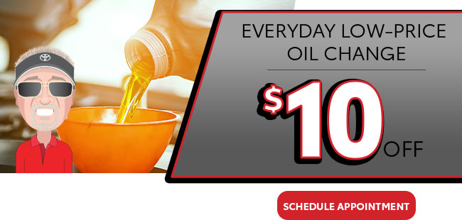 Everyday low-price oil change