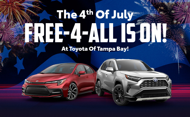 promotional offer from Toyota of Tampa Bay