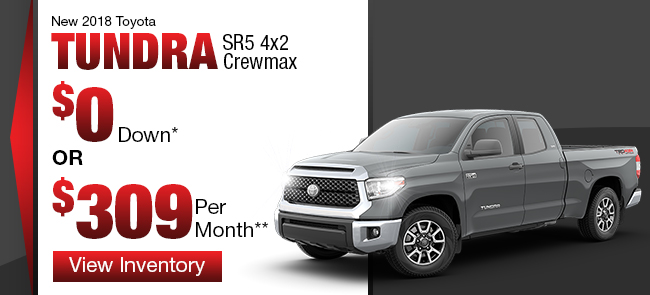 2018 Toyota Tundra SR5 4x2 Crewmax