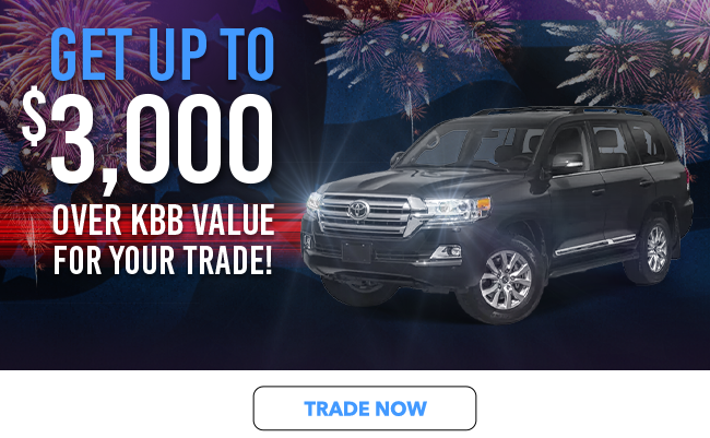 Get up to $3,000 over KBB