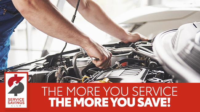 The More You Service The More You Save!