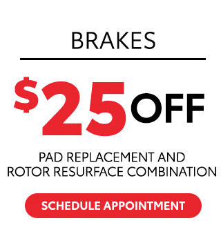 $25 off brake pads offer