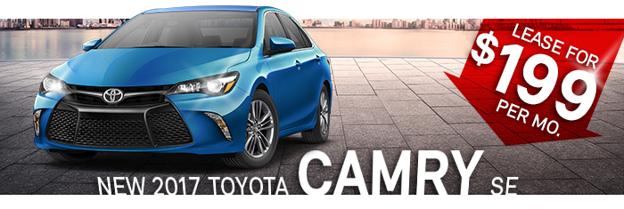 New 2017 Toyota Camry SE