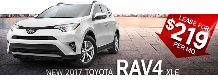 New 2017 Toyota RAV4 XLE