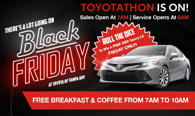 Theres A Lot Going On Black Friday At Toyota Of Tampa Bay