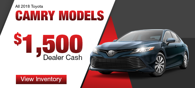 All 2018 Toyota Camry Models