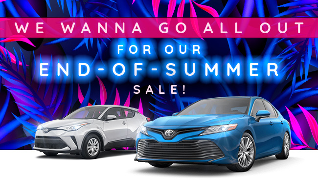 special promotions at Toyota of Tampa Bay