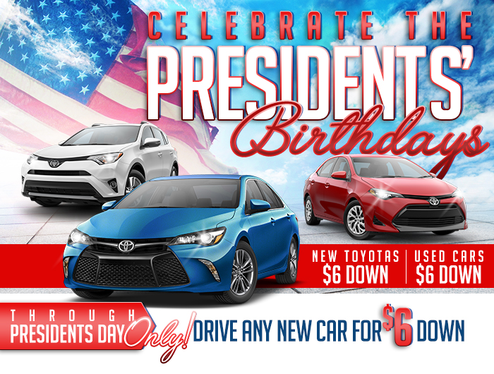 celebrate the presidents' birthdays
