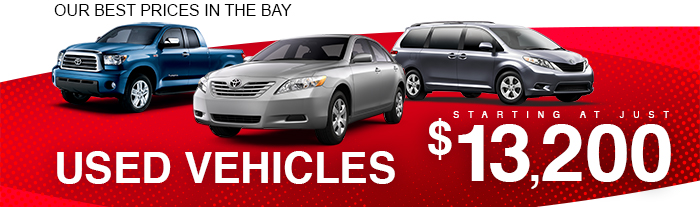 Our Best Prices In The Bay – Used Cars Starting At Just $13,200