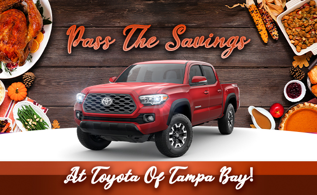 Pass the Savings - at Toyota of Tampa Bay