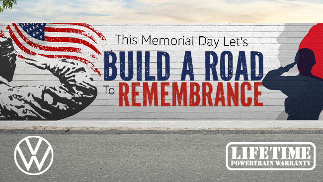 This Memorial Day Let's Build a Road to Remembrance