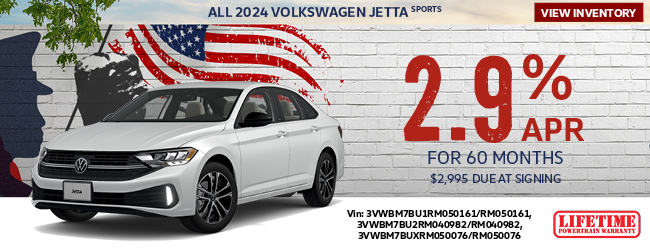 All 2024 Volkswagen Jetta Sports Offer