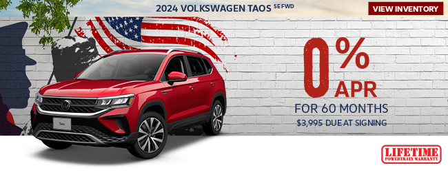 All 2024 Volkswagen Taos SE FWD Offer