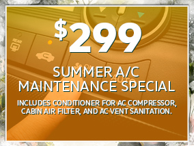 Summer AC Maintenance