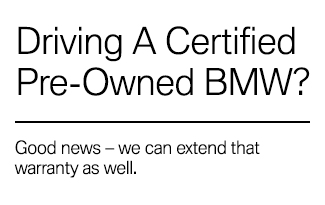 Driving A Certified Pre-Owned BMW?