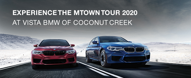Experience The MTown Tour 2020 At Vista BMW Of Coconut Creek