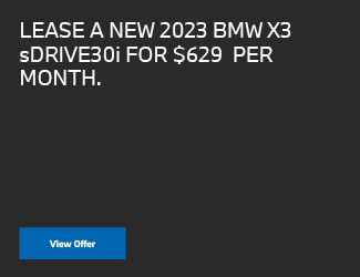 lease new BMW X3 sDRIVE30i