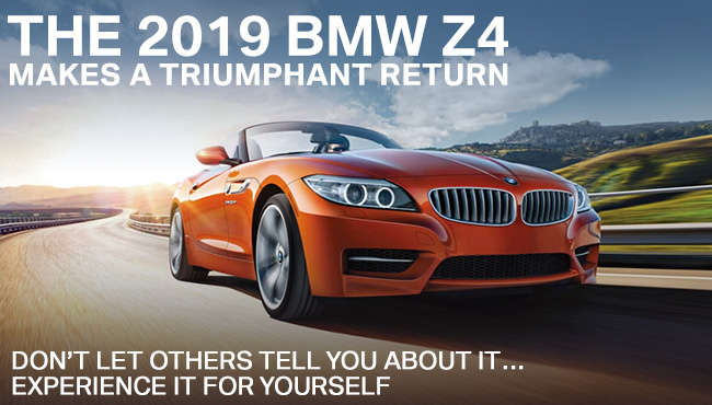 The 2019 BMW Z4 Makes A Triumphant Return