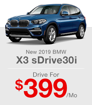 New 2019 BMW X3