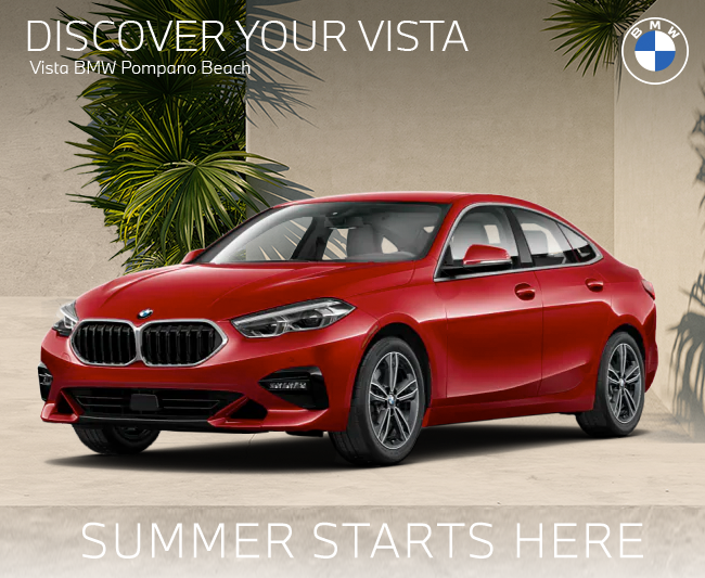 Promotional Offer from Vista BMW, Pompano Beach Florida