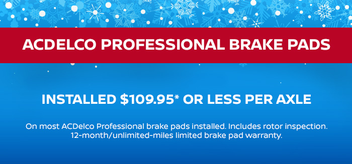 Acdelco Professional Brake Pads