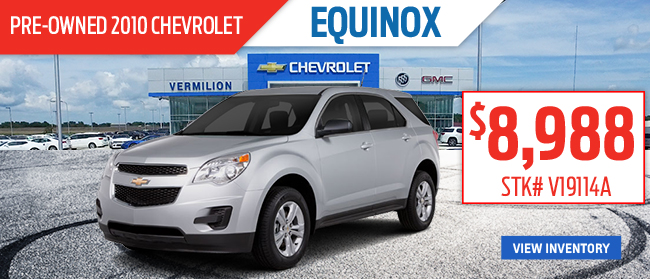 PRE-OWNED 2010 CHEVROLET EQUINOX