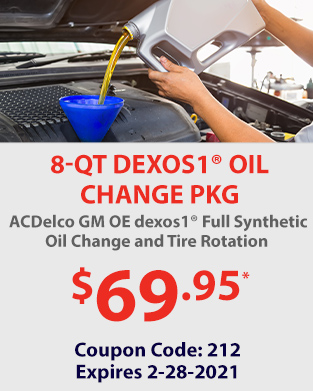 8-QT DEXOS1® OIL CHANGE PKG