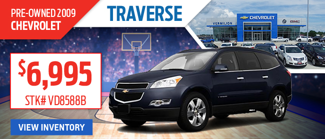 PRE-OWNED 2009 CHEVROLET TRAVERSE