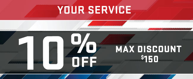 10% OFF YOUR SERVICE 