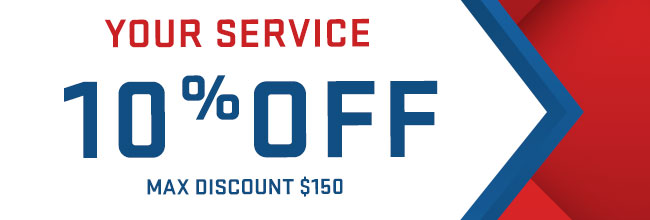 10% OFF YOUR SERVICE