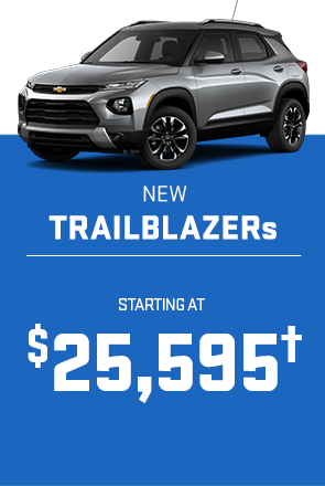 New Chevrolet Trailblazers