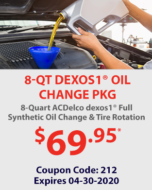 8-QT DEXOS1® OIL CHANGE PACKAGE