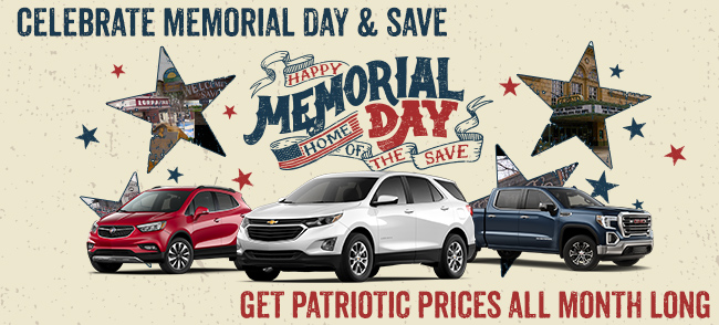 Celebrate Memorial Day and Save