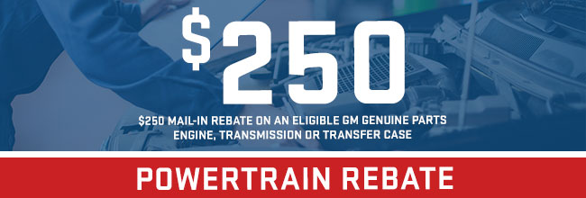$250 Powertrain Rebate