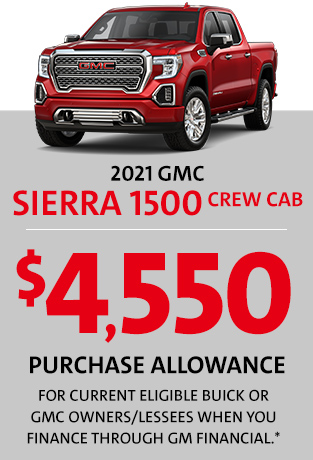 2021 GMC SIERRA 1500 CREW CAB