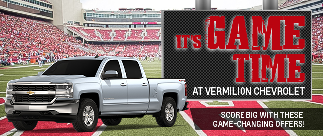 It’s Game Time At Vermilion Chevrolet