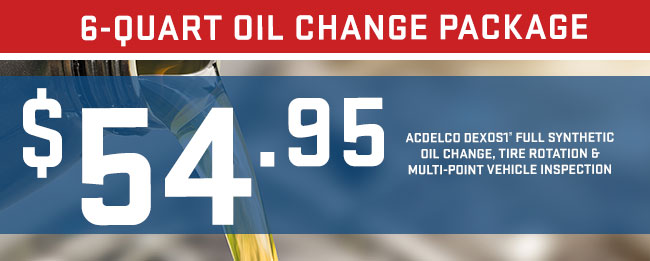6-QUART OIL CHANGE PACKAGE