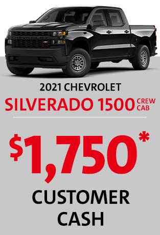 2021 CHEVROLET Silverado 1500 Crew