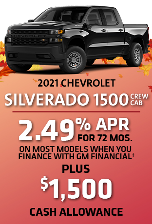 2021 CHEVROLET Silverado 1500 Crew Cab