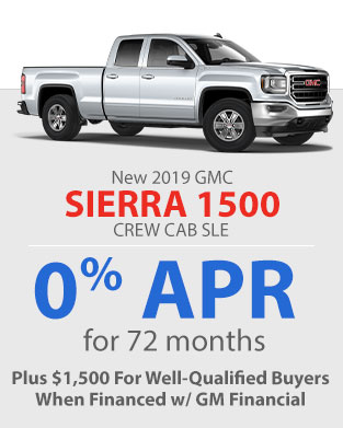 2019 GMC SIERRA 1500 CREW CAB SLE