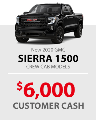 2020 GMC SIERRA 1500 CREW CAB MODELS