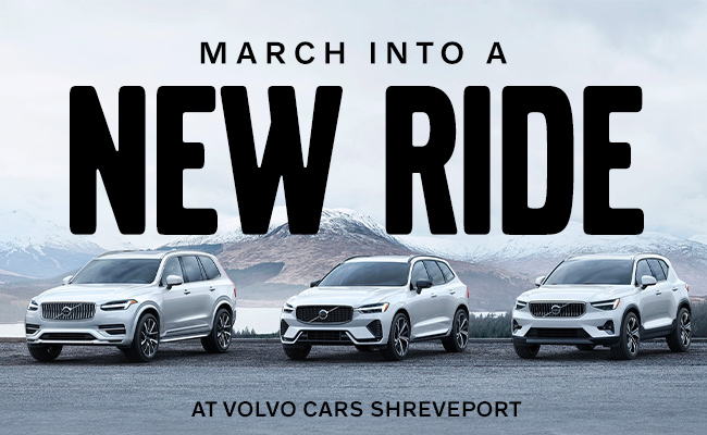 March into new ride - at Volvo Cars Shrevepoort