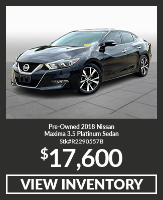 Pre-Owned 2018 Nissan Maxima 3.5 Platimum Sedan