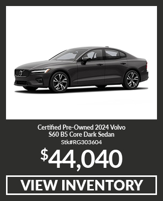 Pre-Owned 2024 Volvo S60 B5 Core Dark Sedan